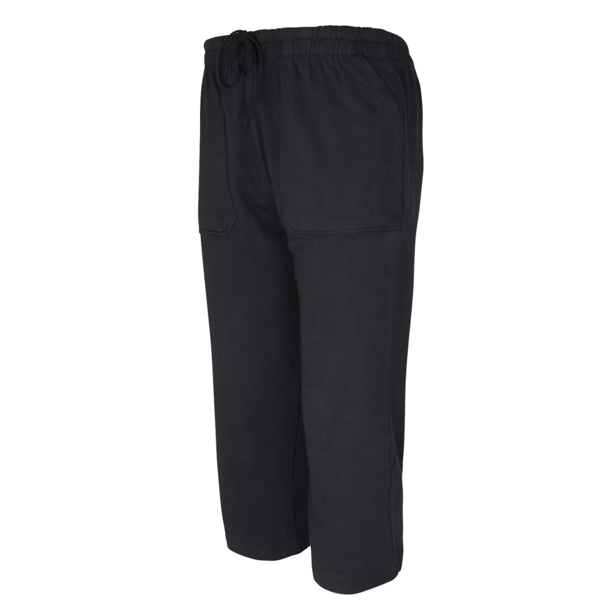 Nicky Adams ladies knee length shorts with pockets – casual summer shorts in black